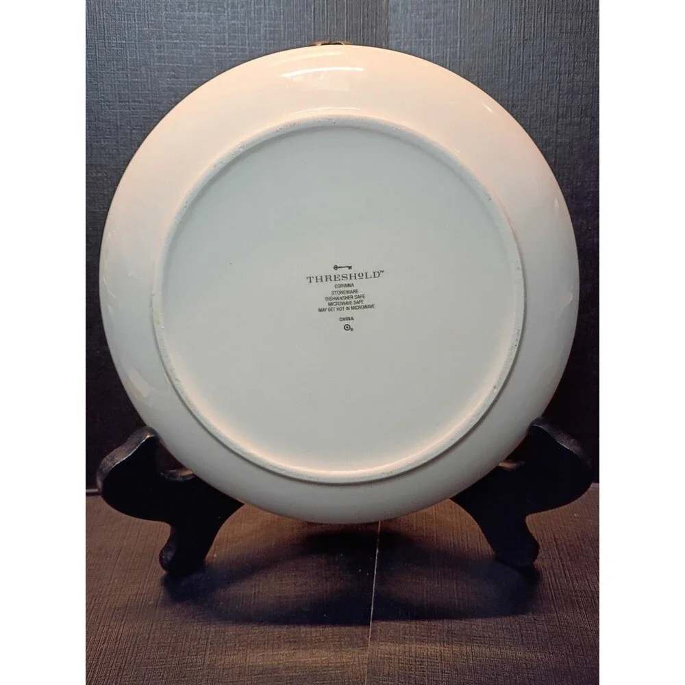 Threshold Joanna Gaines Corinna Floral Stoneware Salad Plate 8.5